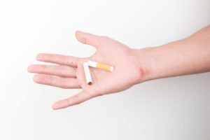 Leave cigarettes and other nicotine items