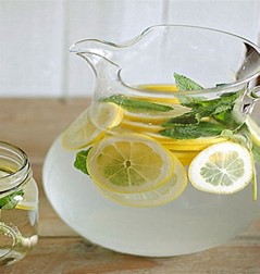 Drink lemon water in the morning