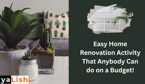 Easy Home Renovation Activity That Anybody Can do on a Budget