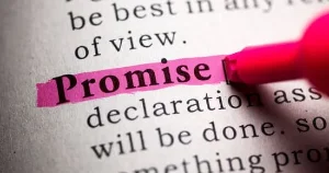 make a promise to delay taking any action