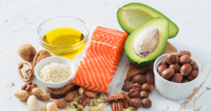 Select healthful fats