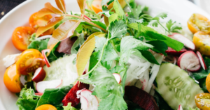 Salad Greens and Veggies