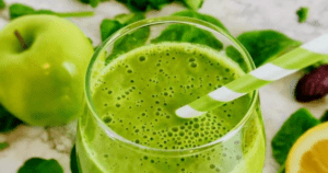 Green Apple-Spinach Smoothie
