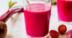 Beetroot-Strawberry Smoothie