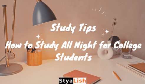 Study Tips on How to Study All Night for College Students